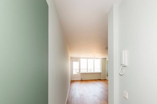 nieuw geschilderde muren